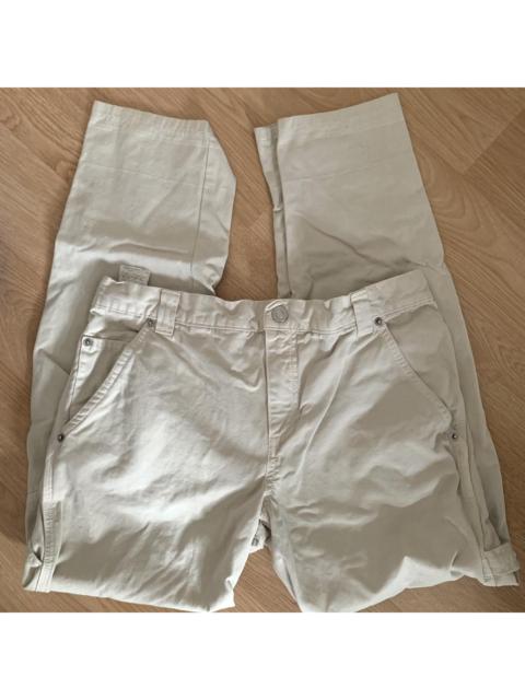 Other Designers United Colors of Benetton Women's Cream and Tan Trousers