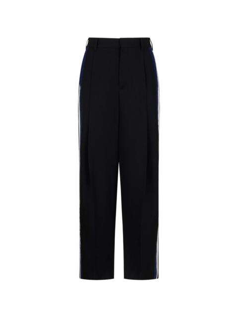 Marni VIRGIN WOOL STRAIGHT-LEG TROUSERS