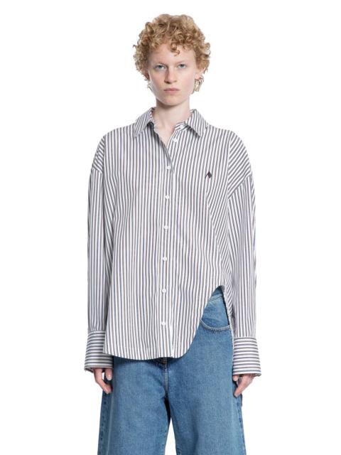 THE ATTICO Striped-Cotton-Shirt