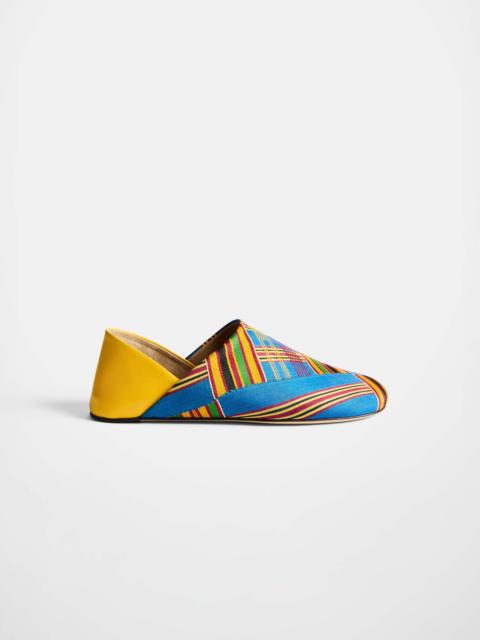 JW Anderson MENS SLIPPER MULES IN YELLOW/MULTI