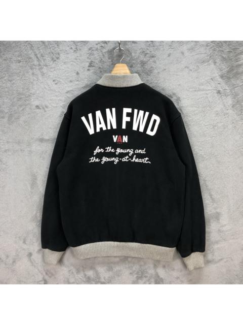 Other Designers Vintage - Van Jac FWD Rugby Big Logo Bomber Jacket #5855-210