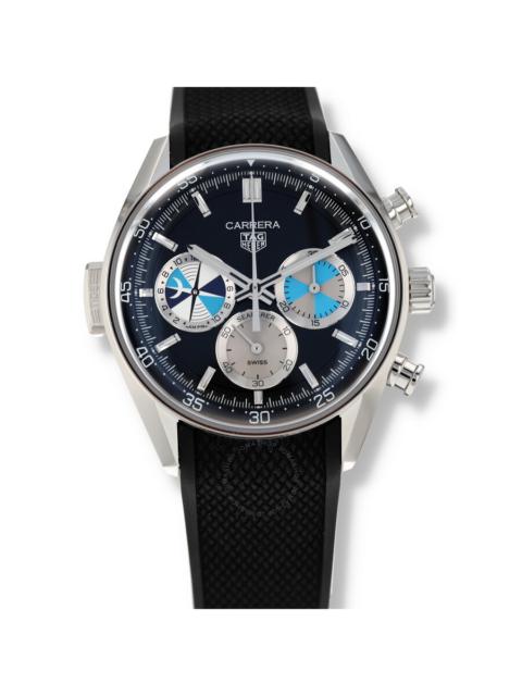 TAG Heuer Pre-owned Tag Heuer Carrera Chronograph Seafarer X Hodinkee Automatic Black Dial Men's Watch CBS2014