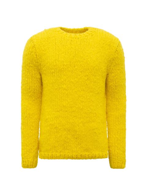GABRIELA HEARST Lawrence Knit Sweater in Cadmium Yellow Welfat Cashmere