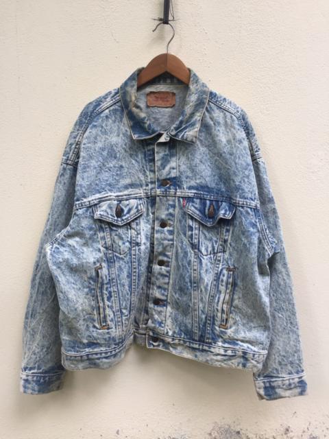 Other Designers Vintage - Vintage 90s Levi’s Original Acid Wash Trucker Denim Jacket