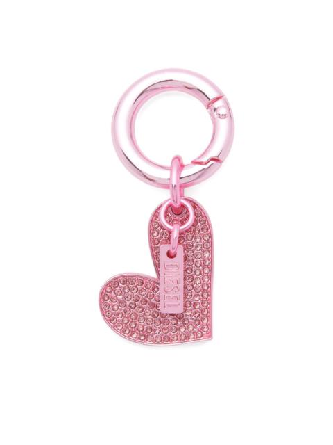 Diesel heart charm keyring