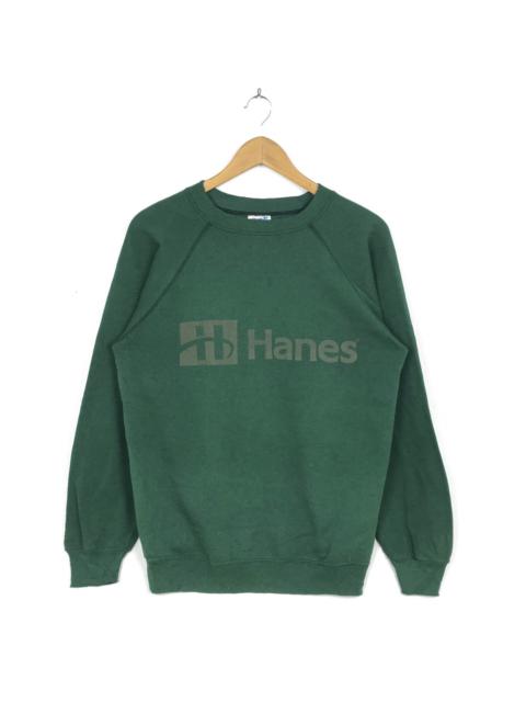 Other Designers Vintage - Vintage Hanes Spellout BigLogo Sweatshirt Fashion Streetwear