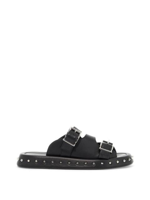 Slides Punk In Pelle