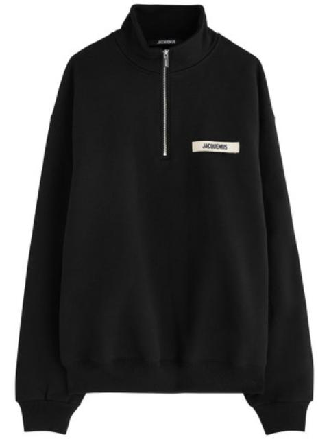 Jacquemus Le Camionneur Gros Grain Cotton Sweatshirt