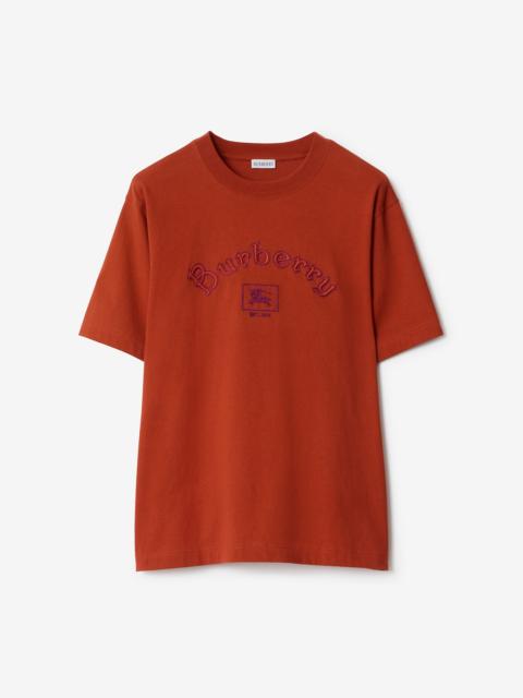 Burberry Gothic Logo Cotton T-shirt