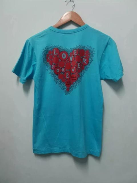 Other Designers Vintage - Vintage Takashi Murakami x 24 Hour Television Tee Cyan