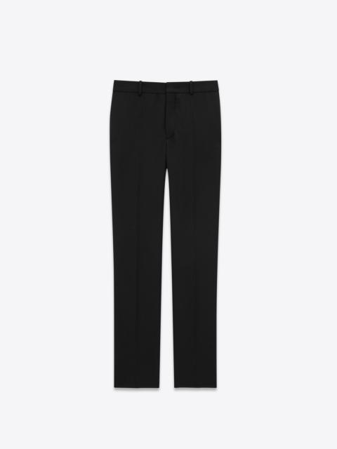 SAINT LAURENT pants in wool gabardine