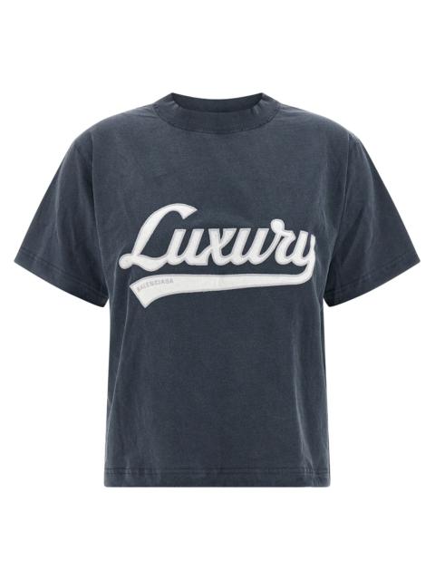 BALENCIAGA Balenciaga Women Embroidery T-Shirt