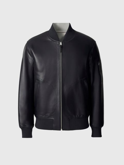 MACKAGE EASTON-SA 2-in-1 Reversible Leather Bomber Jacket