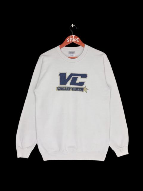 Other Designers Vintage - Vintage Valley Cheer Sweatshirts Crew Neck Big Logo