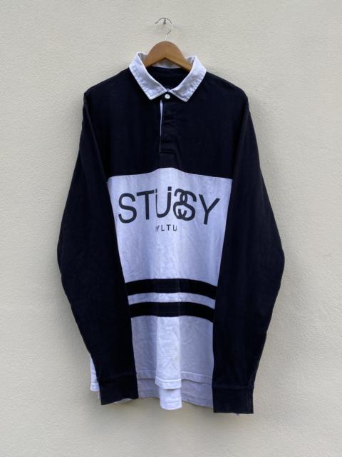 Other Designers Vintage - Vintage 90s Stussy Spellout Longsleeve Multicolours Shirts