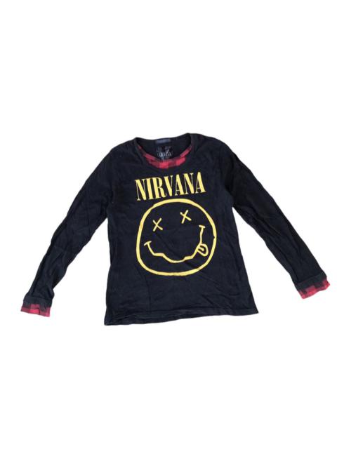 Other Designers 🔥NIRVANA SMILE LONG SLEEVE GRUNGE STYLE KURT COBAIN