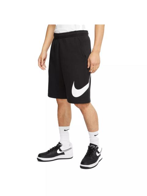 Nike Men's Sportswear Club "Black" Graphic Shorts
