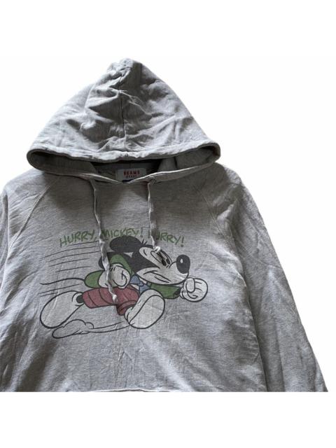 BEAMS PLUS Beams Hearts x Disney Mickey Hoodie Cartoons Hurry Mickey