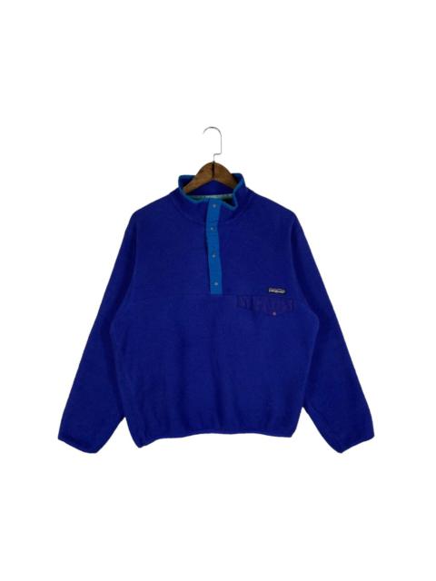 Patagonia Vintage Patagonia Sychilla Snap T Button Fleece Sweater