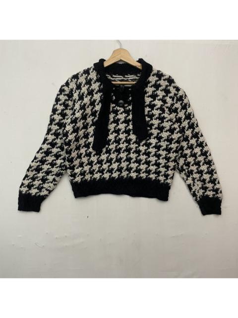 Other Designers Homespun Knitwear - Vintage‼️ Japanese Knit Crop Knitwear Knitted Sweater!!