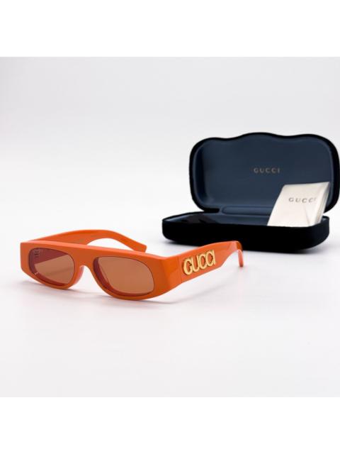 GUCCI NEW GUCCI SUNGLASSES GG1771S 007 ORANGE WOMEN EYEWEAR GUCCI