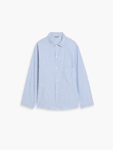 Other Designers Nanamica striped cotton-blend Oxford shirt