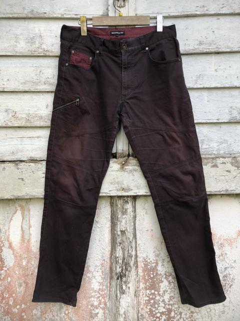 Other Designers Japanese Brand - Semantic Design Red Dye Biker Design Pant