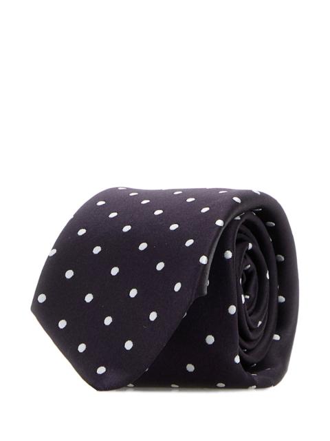 TOM FORD Embroidered silk tie