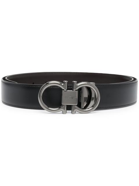 FERRAGAMO Gancini reversible belt