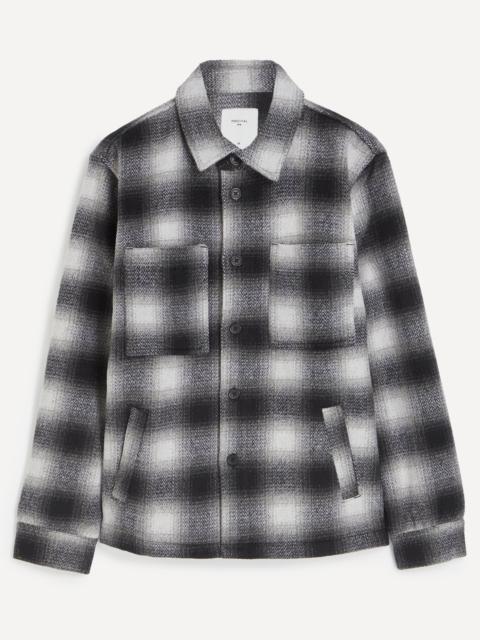 PERCIVAL Wool Check Overshirt