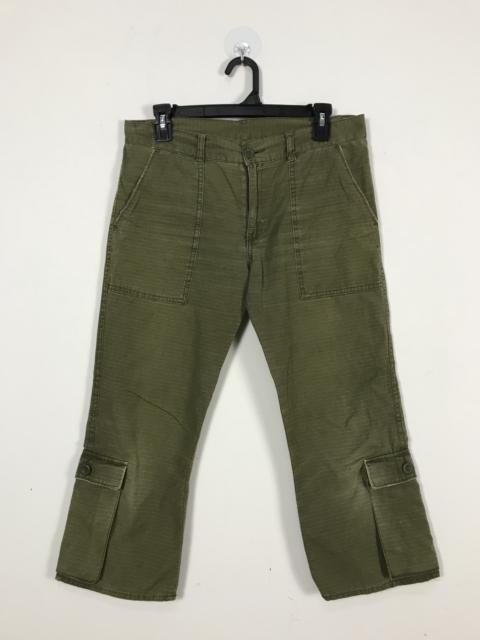 Other Designers Japanese Brand - Japanese Brand Multipocket Cargo Cropped Pant