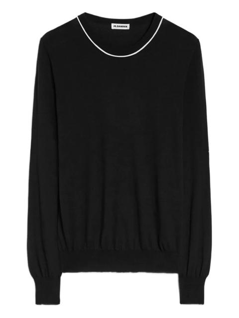 Jil Sander Piping Detail Jumper