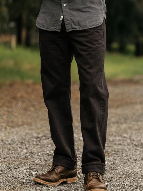 HIROSHI KATO The Barrel Classic Straight Natural Slub - Carob 14oz Selvedge