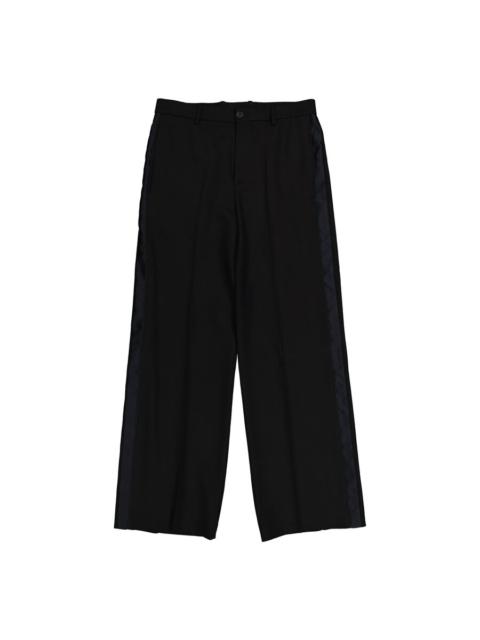 BALENCIAGA Balenciaga Black Side Stripe Rental Tuxedo Pants