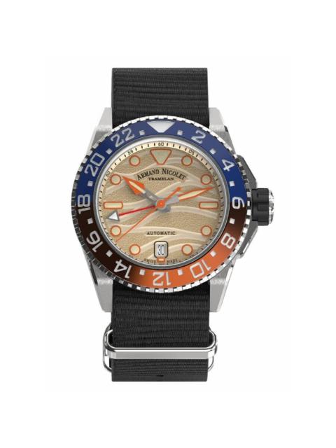 Other Designers Armand Nicolet JSH GMT Automatic Men's Watch A487RGN-KO-BN24481AANN