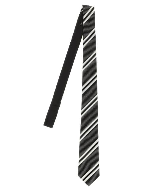 SAINT LAURENT Saint Laurent Men Jacquard Diagonal Striped Tie