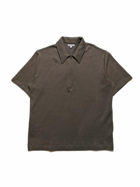 LADY WHITE CO. Half Zip Polo Bark