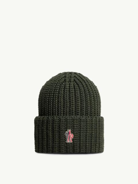 Moncler Grenoble Logo Wool Beanie