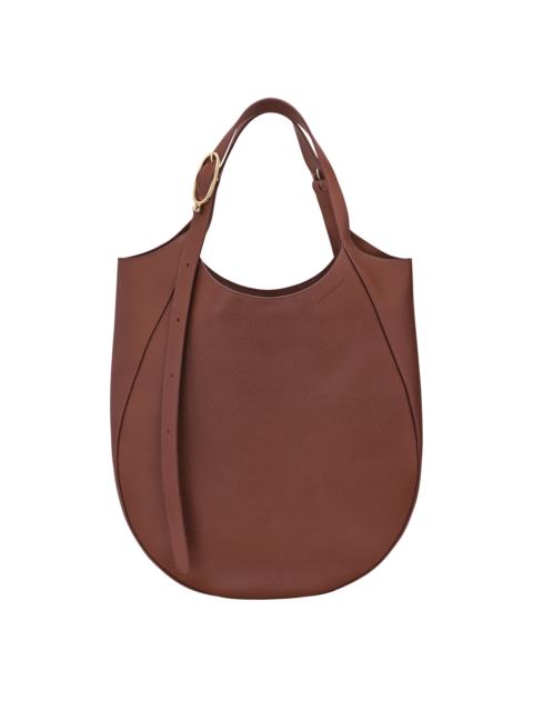 Longchamp Le Foulonné XL Tote bag Coffee - Leather