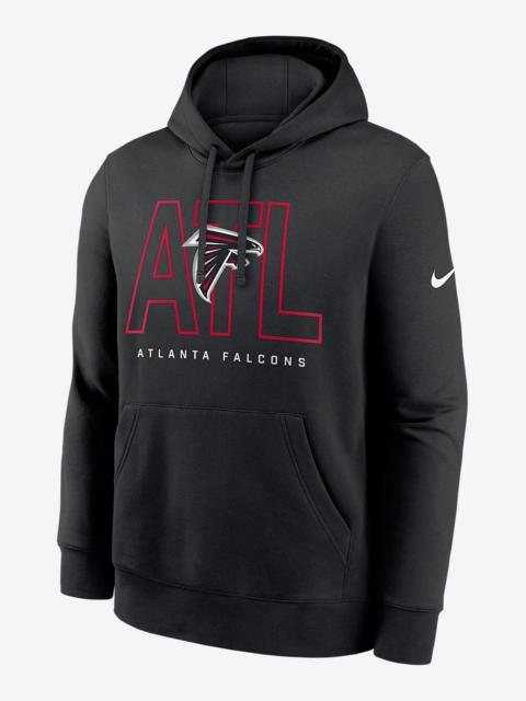 Nike Atlanta Falcons Busted Play Club Men's Nike NFL Pullover Hoodie