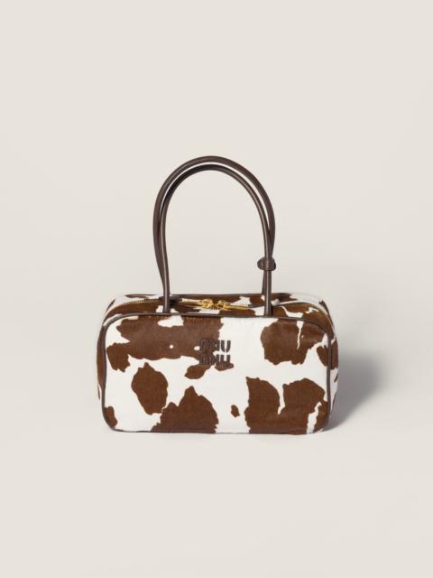 Miu Miu Beau calf hair bag