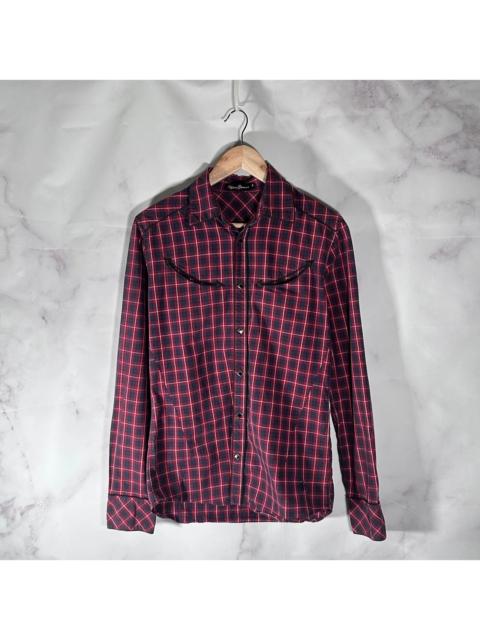 Hysteric Glamour Hysteric Glamour Western Plaid Shirt