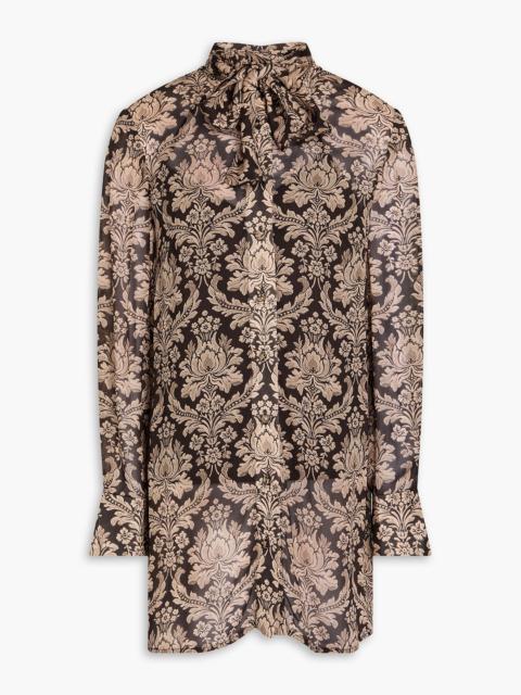 Zimmermann Floral-print chiffon shirt