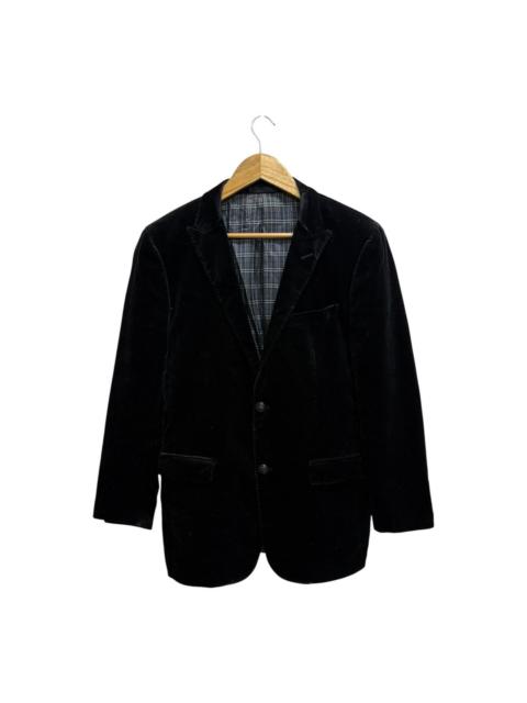 Burberry Burberry Black Label Double Brested Velvet Coat