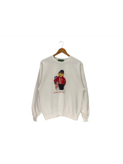 Other Designers Vintage Animal Republic Bear Polo Bear Sweatshirt