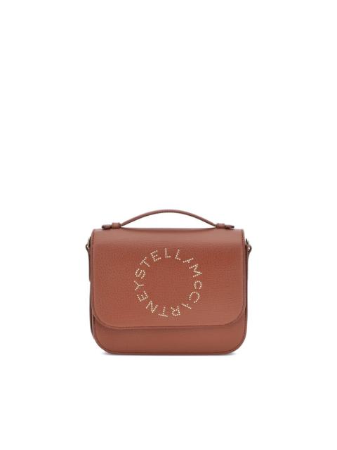 Stella McCartney Stella McCartney Logo Flap Bag Eco Embossed Grainy Alter