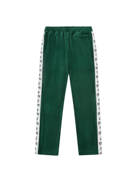 BILLIONAIRE BOYS CLUB SMALL ARCH LOGO TAPED VELOUR TRACK PANT