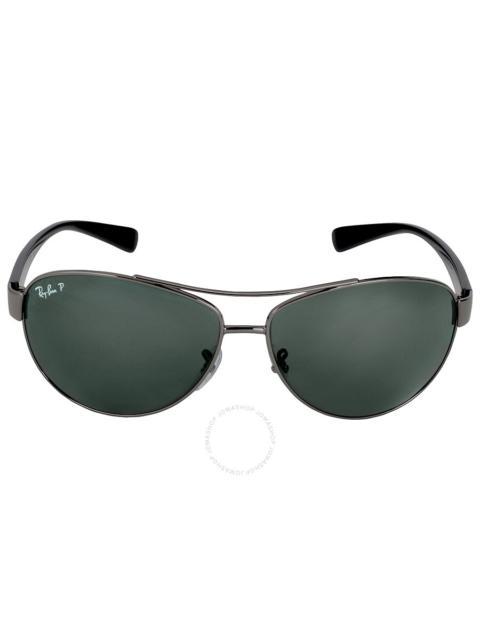 Ray-Ban Ray Ban Polarized Green Classic G-15 Pilot Men's Sunglasses RB3386 004/9A 63