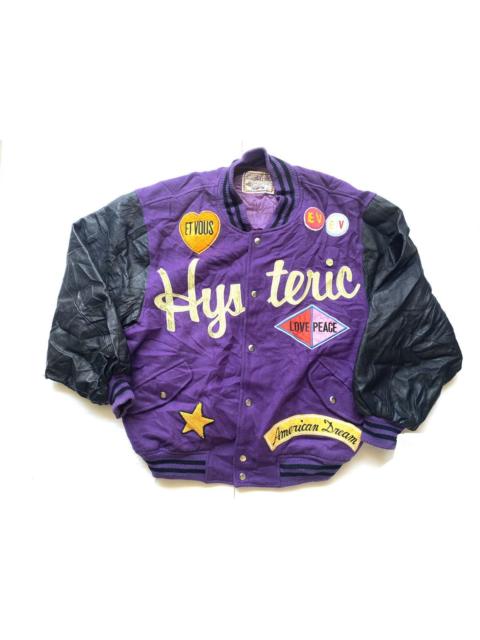 Other Designers Vintage 80’s hysteric et vous paris varsity stadium bomber