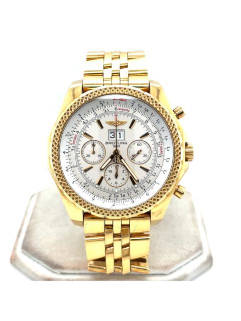 BREITLING Pre-owned Breitling Bentley Chronograph Automatic Chronometer Silver Dial Men's Watch K4436212/G574